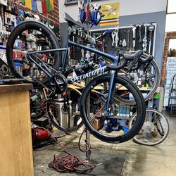 Pegasus Bicycle Works - tires swap..