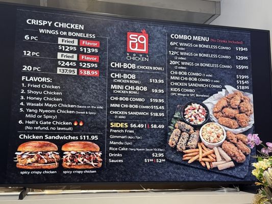 Menu photo 3 Soul Chicken Honolulu, HI Menu photo 3 Soul Chicken Honolulu, HI