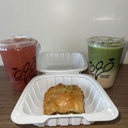 Matcha, Refresher, Baklava