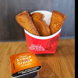 Wendy's - Homestyle French Toast Sticks with Syrup  https://www.instagram.com/the.wanderin.foodie/