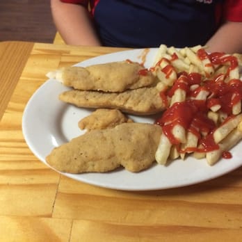 The Shack - Kids chicken strip meal after my kid abused the fries with way to much ketchup. - Southern Near Me - North Myrtle Beach, South Carolina The Shack - Kids chicken strip meal after my kid abused the fries with way to much ketchup. - Southern Near Me - North Myrtle Beach, South Carolina