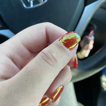 Allure Nails - Lots of dents/bumps on my nails - Nail Salons Near Me - Elk Grove, California