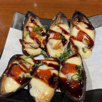 Kuma Sushi - Creamy mussels - Sushi Bars Near Me - Reno, Nevada Kuma Sushi - Creamy mussels - Sushi Bars Near Me - Reno, Nevada