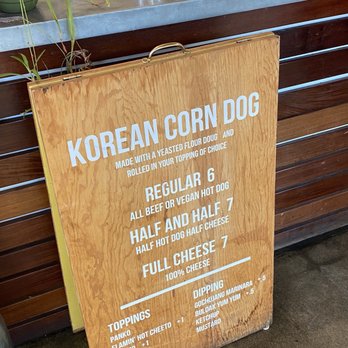 Mason's Creamery - 28 August 2024 (Wednesday) -- Menu for Korean Corn Dogs - Ice Cream & Frozen Yogurt Near Me - Cleveland, Ohio Mason's Creamery - 28 August 2024 (Wednesday) -- Menu for Korean Corn Dogs - Ice Cream & Frozen Yogurt Near Me - Cleveland, Ohio