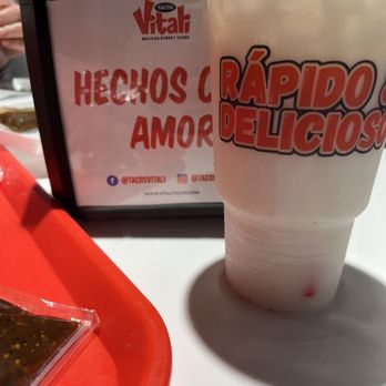 Tacos Vitali - Horchata - Tacos Near Me - San Antonio, Texas