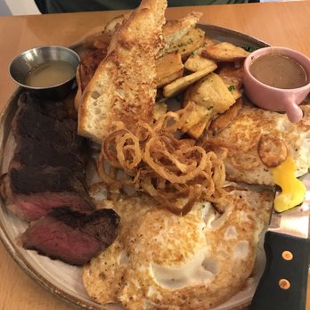 Chef's Playground Eatery - Boss man steak & eggs - Comfort Food Near Me - Richmond, British Columbia