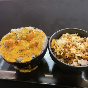 Neva Hangry - Lobster mashed potatoes and dirty rice w/seafood - Soul Food Near Me - Chicago, Illinois Neva Hangry - Lobster mashed potatoes and dirty rice w/seafood - Soul Food Near Me - Chicago, Illinois