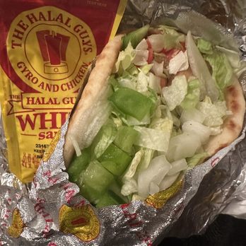The Halal Guys - Chicken Sandwich - Halal Near Me - Orlando, Florida The Halal Guys - Chicken Sandwich - Halal Near Me - Orlando, Florida