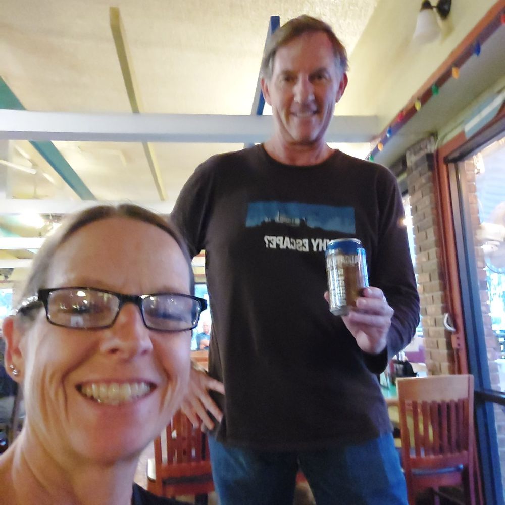 Fish Camp On Lake Eustis - Came to meet the Alcatraz brewer! The Alcatraz Double Cold Brew is a great start! - Seafood Near Me - Tavares, Florida