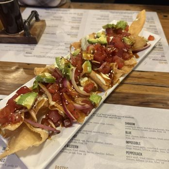 INC 82 Brewing - poke nachos - Breweries Near Me - Dublin, California