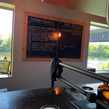Crooked Ewe - Bar seats overlooking the river. - Breweries Near Me - South Bend, Indiana Crooked Ewe - Bar seats overlooking the river. - Breweries Near Me - South Bend, Indiana