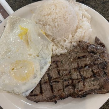 Liliha Bakery - 6 oz. New York Steak & Eggs - Bakeries Near Me - Honolulu, Hawaii