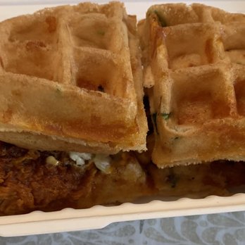 Namkeen - Chicken and waffles sandwich - Chicken Shop Near Me - Chatham, New Jersey