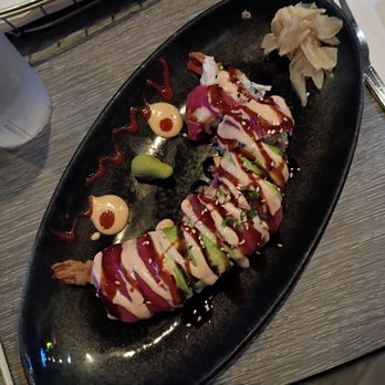South Hill Grill - Red dragon sushi roll - New American Near Me - Spokane, Washington South Hill Grill - Red dragon sushi roll - New American Near Me - Spokane, Washington