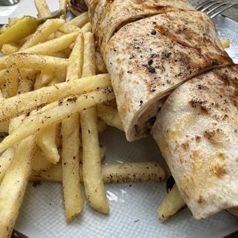 Zesty Tabbouleh - Shwarma with fries - Lebanese Near Me - New York, New York
