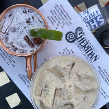 Sheridan Opera House - a drink and a menu - Performing Arts Near Me - Telluride, Colorado Sheridan Opera House - a drink and a menu - Performing Arts Near Me - Telluride, Colorado