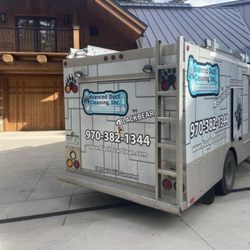 Advanced Duct Cleaning - Our specialised duct truck.   You wont find anything more powerful!