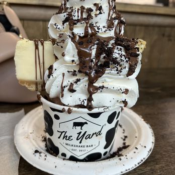 The Yard Milkshake Bar - Doughnut, touch my coffees and cream. - Ice Cream & Frozen Yogurt Near Me - Columbus, Ohio