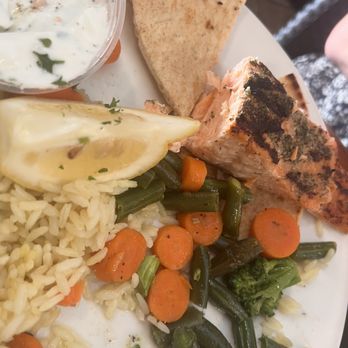 George's Greek Cafe - Forgot to take pics in the beginning. The veggies were so good and buttery - Greek Near Me - Long Beach, California George's Greek Cafe - Forgot to take pics in the beginning. The veggies were so good and buttery - Greek Near Me - Long Beach, California