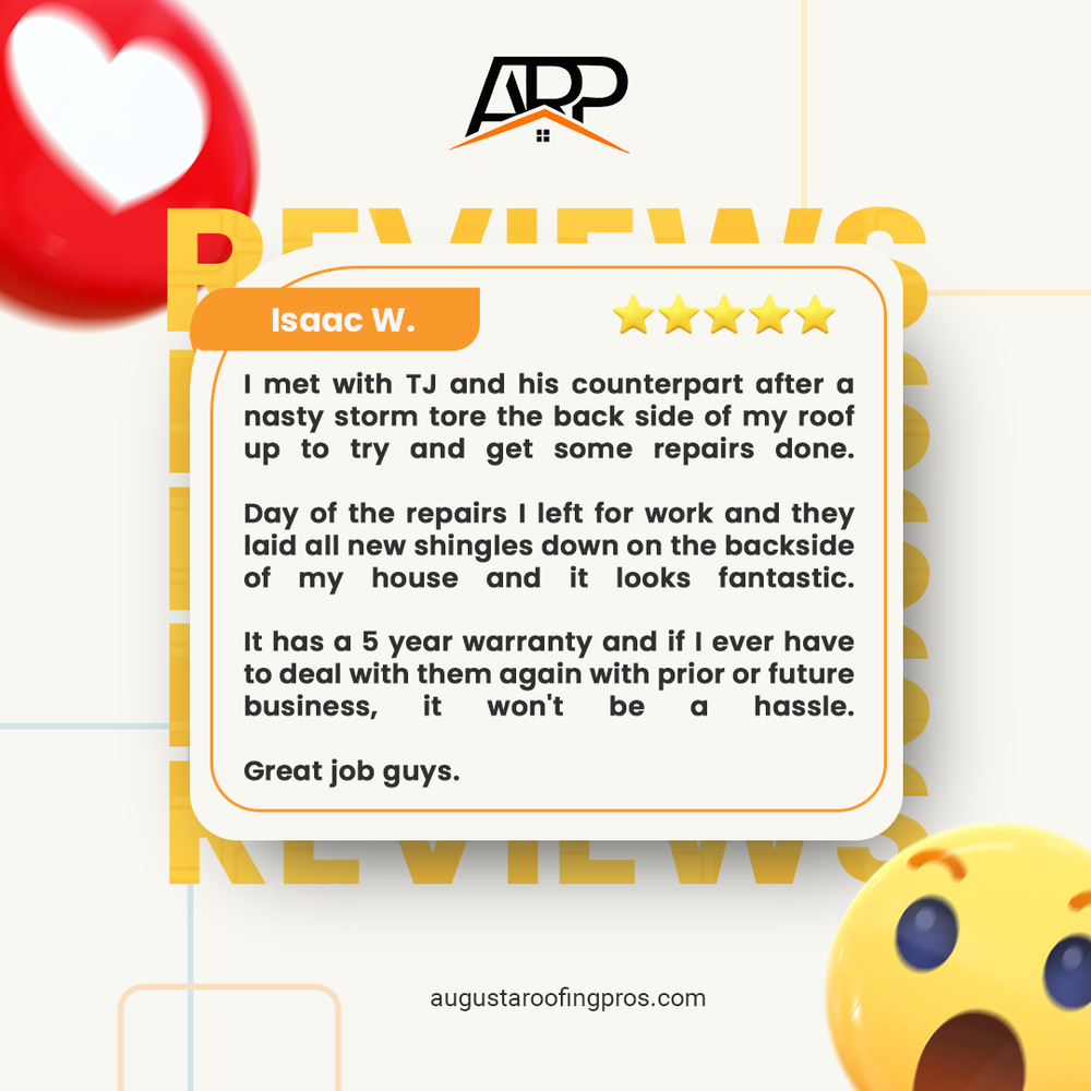 Slide of Augusta Roofing Pros