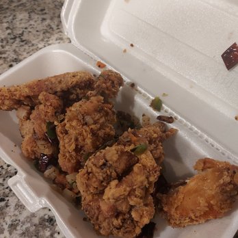 Happy China Cafe - Salt and pepper wings. Not the best, but not bad - Szechuan Near Me - Houston, Texas Happy China Cafe - Salt and pepper wings. Not the best, but not bad - Szechuan Near Me - Houston, Texas