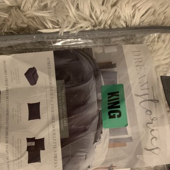 Marshalls - Incomplete set labeled king but obviously a twin - Department Stores Near Me - Houston, Texas