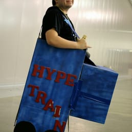 All aboard the Hype Train! Woo woo!!