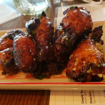 MoCo's Founding Farmers - Garlic chili wings - New American Near Me - Potomac, Maryland MoCo's Founding Farmers - Garlic chili wings - New American Near Me - Potomac, Maryland
