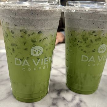 Da Vien Coffee - Sesame Matcha Lattes. ( ^_^)b - Coffee & Tea Near Me - Cerritos, California