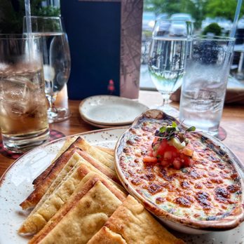 Timber Kitchen & Bar - Artichoke and baby spinach dip - New American Near Me - Bangor, Maine