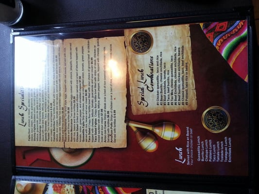 Menu photo 2 Camila's Mexican Restaurant Columbus, IN Menu photo 2 Camila's Mexican Restaurant Columbus, IN