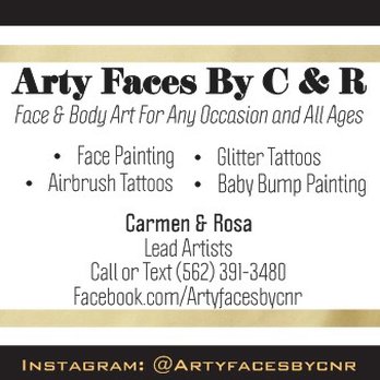 Arty Faces By C & R - Book us for your next event, offering Face and Body Art for all ages - Face Painting Near Me Arty Faces By C & R - Book us for your next event, offering Face and Body Art for all ages - Face Painting Near Me