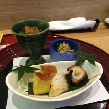 Zen Japanese Restaurant - Part of the dishes in the Omakase sushi - Japanese Near Me - Markham, Ontario Zen Japanese Restaurant - Part of the dishes in the Omakase sushi - Japanese Near Me - Markham, Ontario