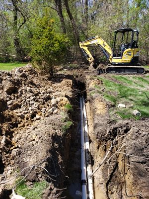 Pat's Sewer Cleaning Logo