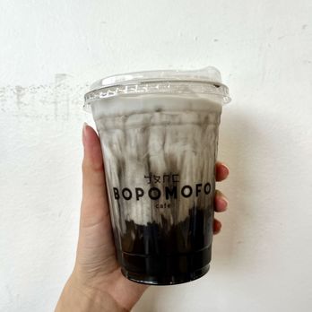 Bopomofo Cafe - HEY sesame milk ($6.50) - Bubble Tea Near Me - San Gabriel, California Bopomofo Cafe - HEY sesame milk ($6.50) - Bubble Tea Near Me - San Gabriel, California