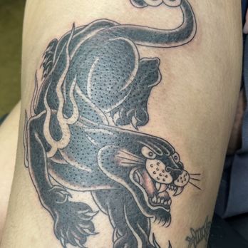 512 Tattoo - Bad a$$ panther - Tattoo Near Me - Austin, Texas 512 Tattoo - Bad a$$ panther - Tattoo Near Me - Austin, Texas