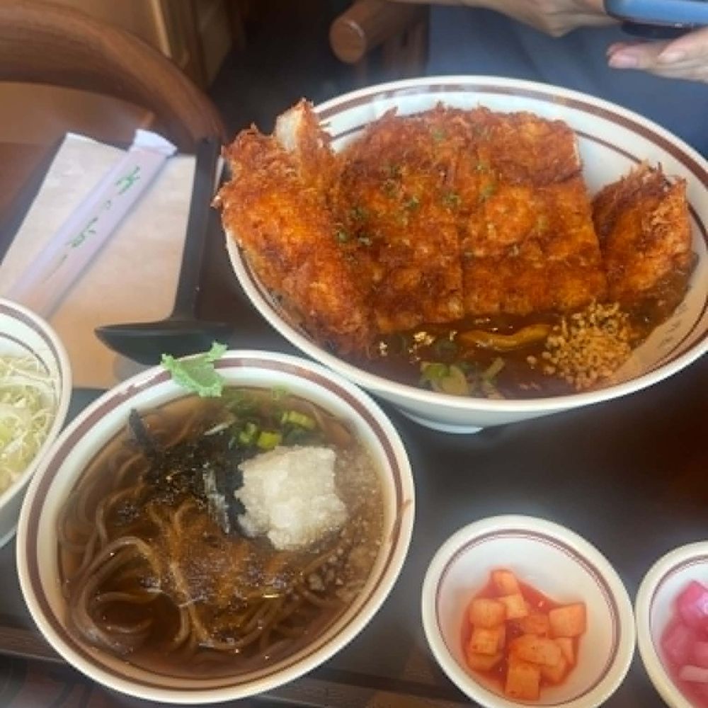 Yumee Katsu - side order of soba noodles, and chicken curry udon - Korean Near Me - Castro Valley, California Yumee Katsu - side order of soba noodles, and chicken curry udon - Korean Near Me - Castro Valley, California