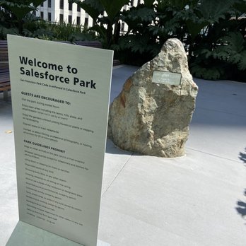 Salesforce Park - The extensive list of rules - Parks Near Me - San Francisco, California