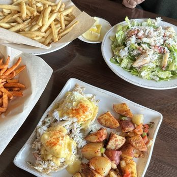 Monica’s Riverview - Crab Benedict, Fries & Salad - Breakfast & Brunch Near Me - Antioch, California Monica’s Riverview - Crab Benedict, Fries & Salad - Breakfast & Brunch Near Me - Antioch, California