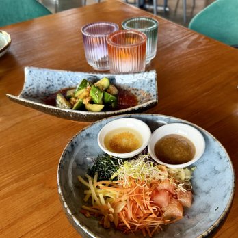 Amata Modern Thai - Crispy rice salad & spicy cucumber salad - Thai Near Me - Las Vegas, Nevada Amata Modern Thai - Crispy rice salad & spicy cucumber salad - Thai Near Me - Las Vegas, Nevada
