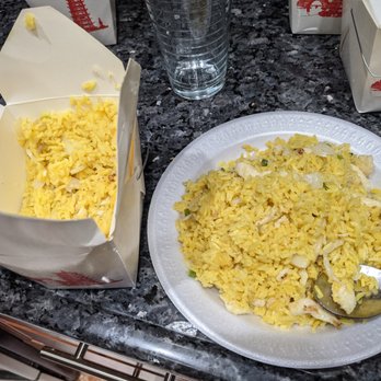 China Star - a plate of rice and a box of rice - Chinese Near Me - Union, New Jersey