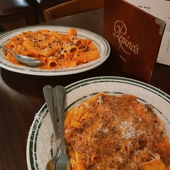 Pepino's - Rigatoni alla Vodka and Pappardelle alla Bolognese - Italian Near Me - Vancouver, British Columbia