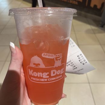 Kong Dog - Strawberry lemonade - Korean Near Me - Chicago, Illinois Kong Dog - Strawberry lemonade - Korean Near Me - Chicago, Illinois