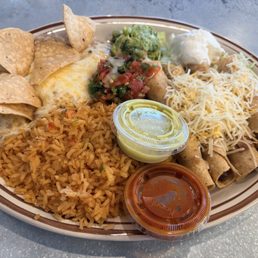 Taquitos Plate