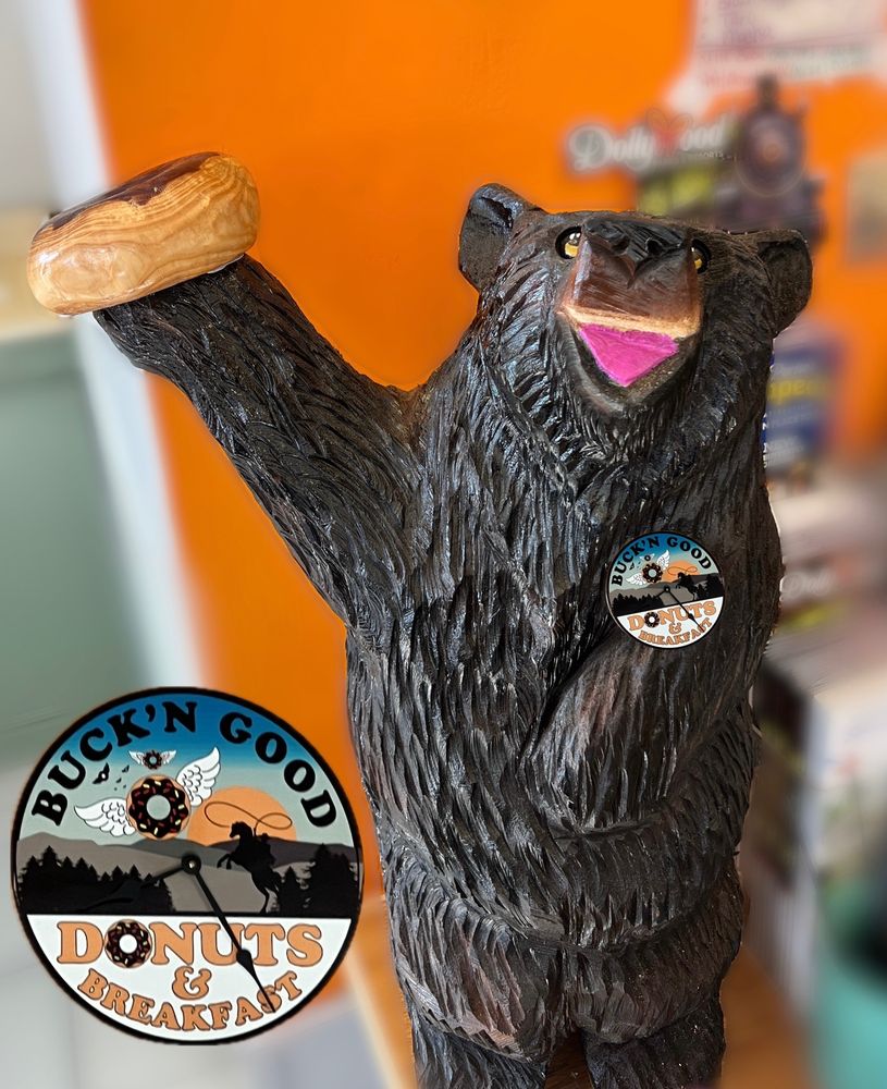 Buck’n Good Donuts Logo
