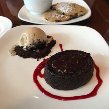 Chef Geoff's West End - Flourless Chocolate Cake with Coffee Ice Cream - New American Near Me - Washington, DC, District of Columbia Chef Geoff's West End - Flourless Chocolate Cake with Coffee Ice Cream - New American Near Me - Washington, DC, District of Columbia