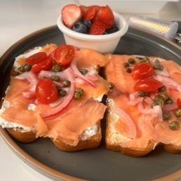Smoked Salmon Toast