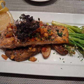 Cafe Aura - salmon - Italian Near Me - Manchester, Connecticut