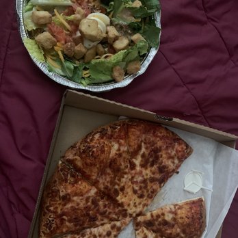 Neighbors Pizza - Salad and Cheese Pizza - Pizza Near Me - Olivehurst, California
