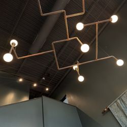Lighting in foyer